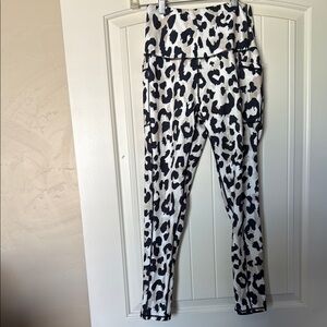 Leopard Print High-Waisted Leggings